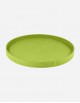 Leather Round Tray - Made in Italy