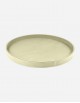 Leather Round Tray - Made in Italy