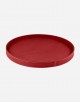 Leather Round Tray - Made in Italy