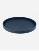 Leather Round Tray - Made in Italy