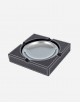 Leather Square Ashtray - Made in Italy