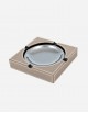 Leather Square Ashtray - Made in Italy