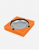 Leather Square Ashtray - Made in Italy
