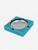 Leather Square Ashtray - Made in Italy