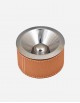 Leather Round Ashtray - Made in Italy