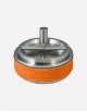 Leather Revolving Ashtray - Made in Italy