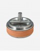 Leather Revolving Ashtray - Made in Italy