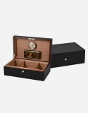 Leather Cigar Box - Made in Italy - Giobagnara