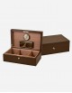 Leather Cigar Box - Made in Italy