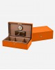 Leather Cigar Box - Made in Italy
