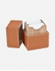 Leather Playing Card Box - Made in Italy