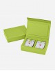 Leather Playing Card Rectangular Box - Made in Italy
