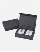 Leather Playing Card Rectangular Box - Made in Italy