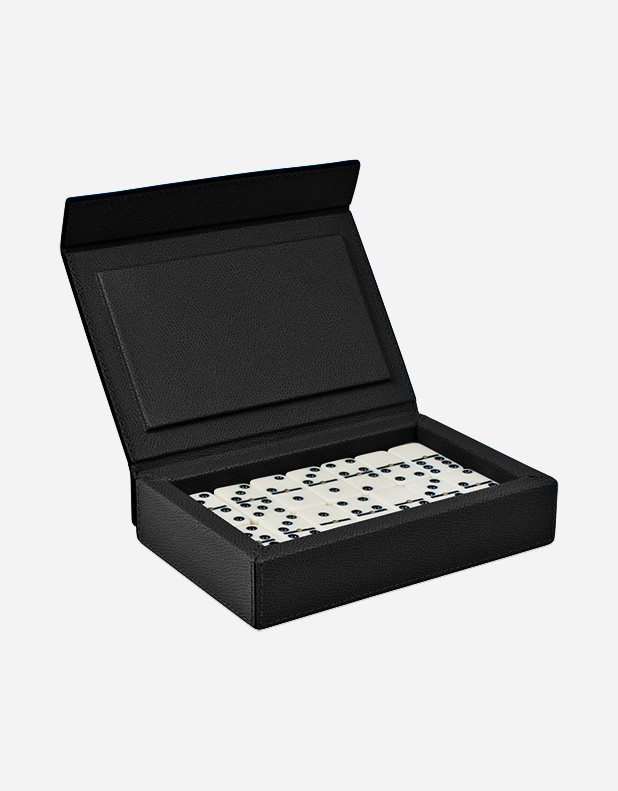 Leather Domino Box - Made in Italy