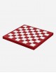 Leather Triple Game Box: Chess - Domino - Draughts - Made in Italy