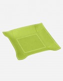 Leather Square Foldable Valet Tray - Made in Italy - Giobagnara