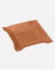 Leather Valet Tray Square Bendable - Made in Italy