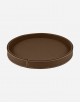 Leather Round Valet Tray - Made in Italy