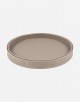 Leather Round Valet Tray - Made in Italy