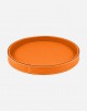 Leather Round Valet Tray - Made in Italy