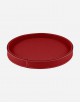 Leather Round Valet Tray - Made in Italy