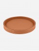 Leather Round Valet Tray - Made in Italy
