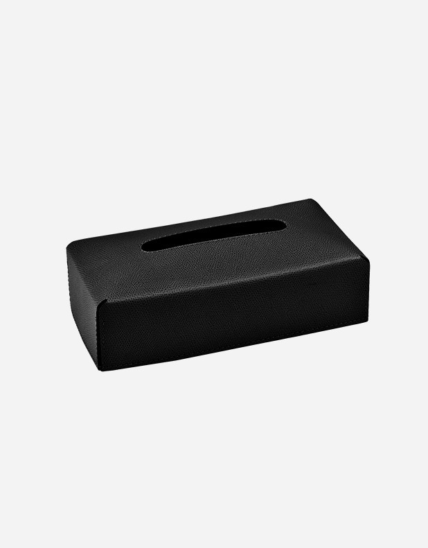 Leather Rectangular Kleenex Box - Made in Italy