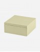Leather Square Box - Made in Italy