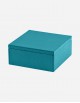 Leather Square Box - Made in Italy