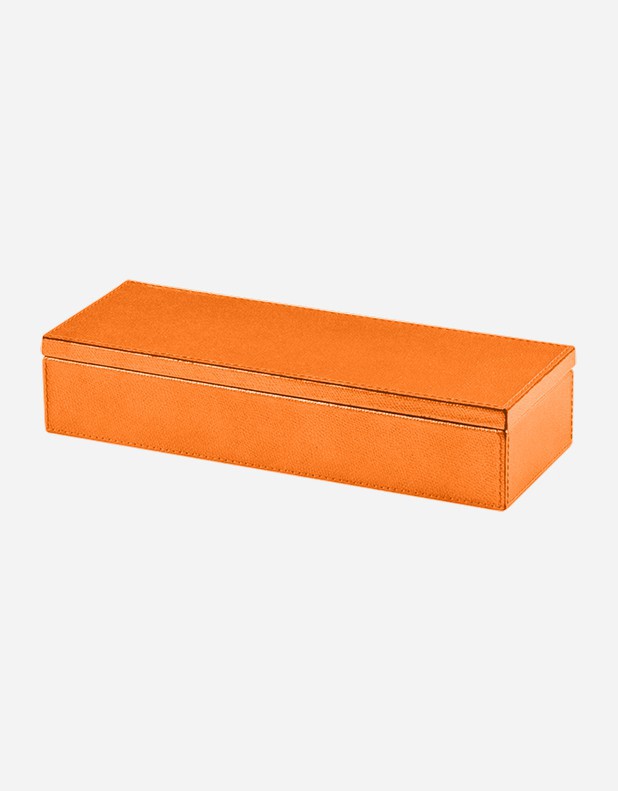 Leather Long Box - Made in Italy