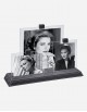 Leather Trio Picture Frame - Made in Italy