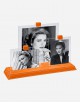 Leather Trio Picture Frame - Made in Italy