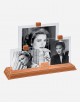 Leather Trio Picture Frame - Made in Italy