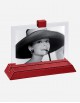 Leather Picture Frame with Base - Made in Italy