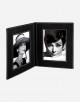 Leather Book Picture Frame - Made in Italy