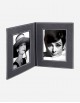 Leather Book Picture Frame - Made in Italy
