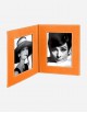 Leather Book Picture Frame - Made in Italy