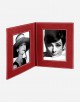 Leather Book Picture Frame - Made in Italy