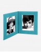 Leather Book Picture Frame - Made in Italy