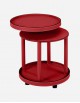 Carrello Rotondo in Pelle - Prodotto in Italia