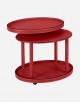 Leather Oval Trolley - Made in Italy