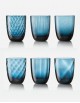 Idra - Set Six Different Patterns - Murano Glass