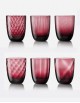 Idra - Set Six Different Patterns - Murano Glass