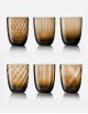 Idra - Set Six Different Patterns - Murano Glass