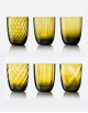 Idra - Set Six Different Patterns - Murano Glass
