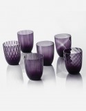 Idra - Six Different Patterns Set - Murano Glass - NasonMoretti