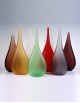 Brina Satinated Vase - Murano Glass