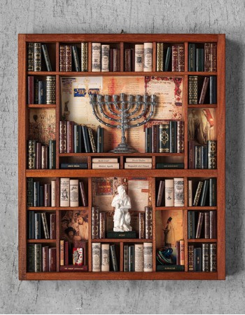Jewish Theme - Miniature Library - Manuzio