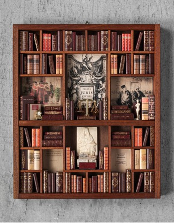 Law Theme - Miniature Library - Manuzio