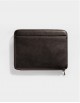 Leather Notebook with Zip